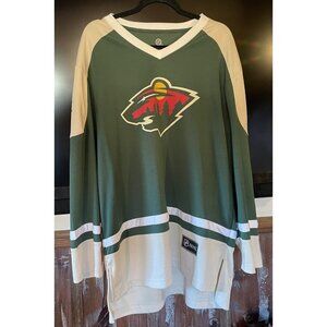 NHL Minnesota Wild Hockey Jersey Men's Large